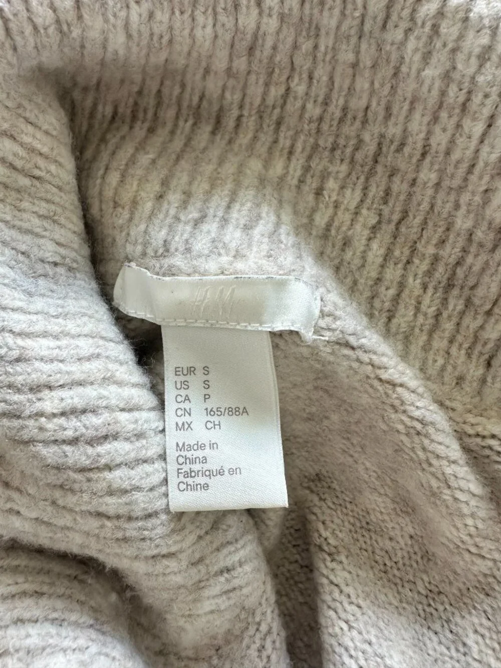 H&M Off Shoulder Sweater